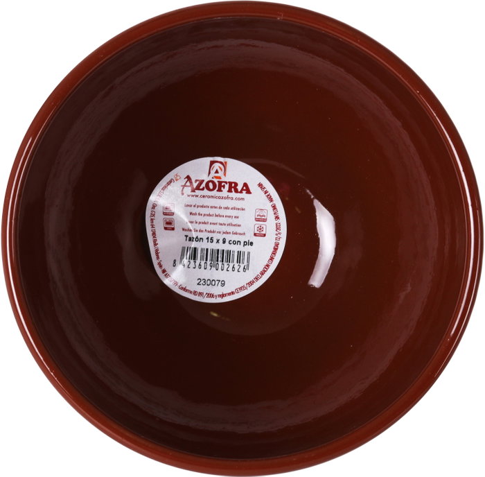 Azofra Tazón con Pie 15 cm x 9 cm (20 Unidades)