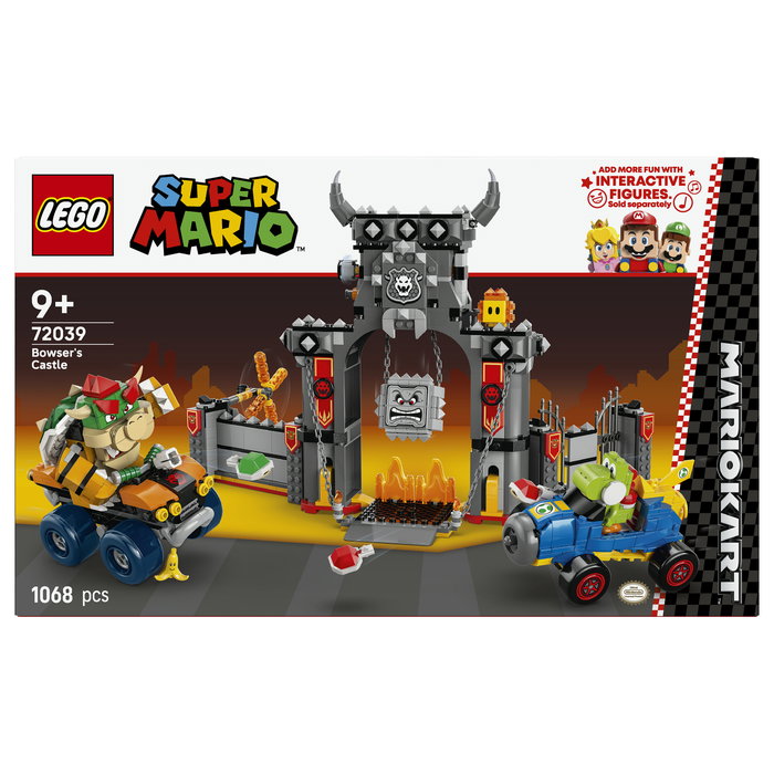 LEGO 72039 Super Mario - Mario Kart: Castillo de Bowser, Juego de construcción, 9+ años, 1068 piezas, Multicolor