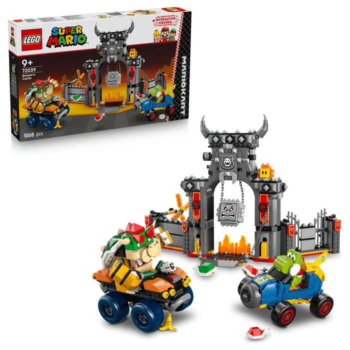 LEGO 72039 Super Mario - Mario Kart: Castillo de Bowser, Juego de construcción, 9+ años, 1068 piezas, Multicolor