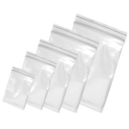 Bolsa de polietileno con autocierre 4x6 cm, 100 unidades