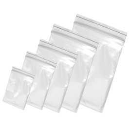 Bolsa de polietileno con autocierre 4x6 cm, 100 unidades