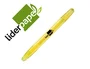 Liderpapel Marcador de Cera Gel Fluorescente Amarillo, No Mancha, No Saca Punta, Stick Aplicador