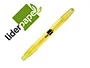 Liderpapel Marcador de Cera Gel Fluorescente Amarillo, No Mancha, No Saca Punta, Stick Aplicador