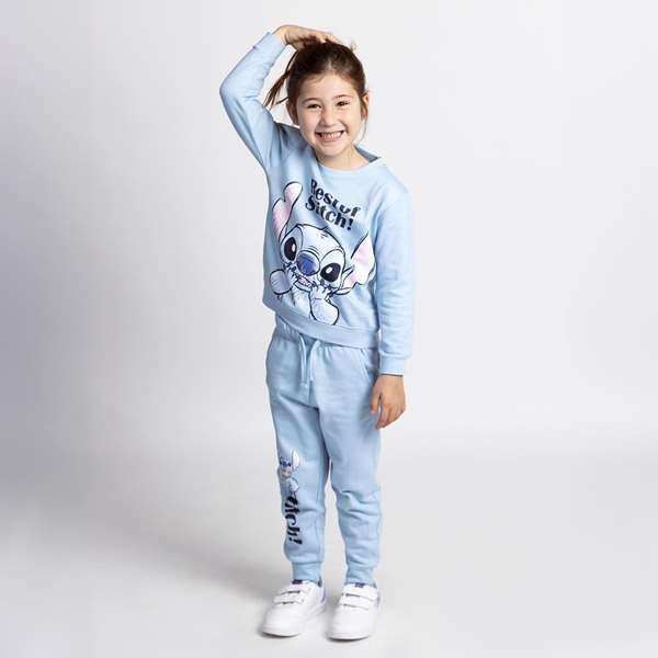 Cerdá Chándal Infantil de Algodón Brushed Stitch Color Light Blue Talla 10 Años