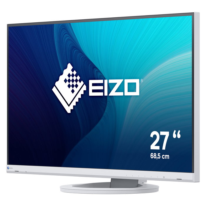 Eizo FlexScan EV2760-WT Monitor IPS 27" (68.6 cm) Blanco 2560x1440 QHD 5ms HDMI DisplayPort USB 3.2 Altavoces VESA 100x100