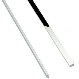 FBS Perfil Embutir Nami 5x2 2,5M Cromado - Set de 3 unidades