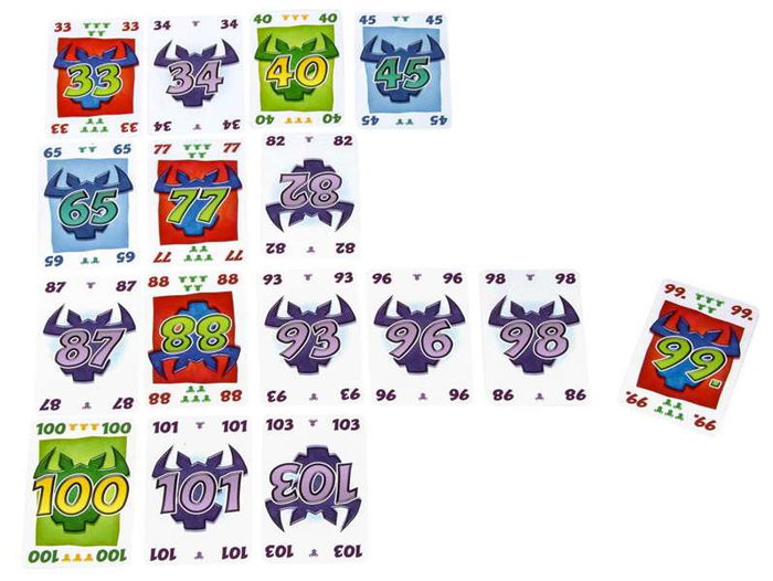 Mercurio Juego ¡Toma 6! Edición Clásica, 104 Cartas para Jugar en una de las 4 Filas