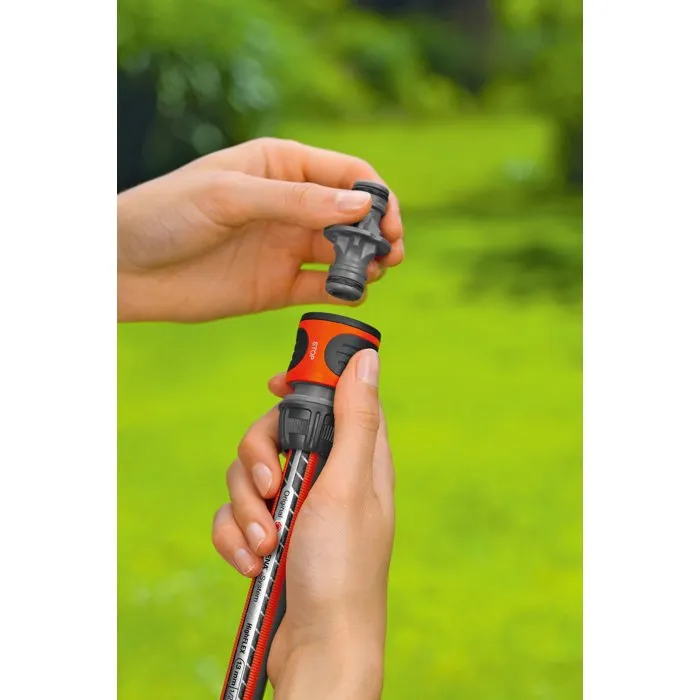 Gardena Kit de conexión manguera 15 mm para tubo interior Ø 13,15 mm, resistente heladas UV