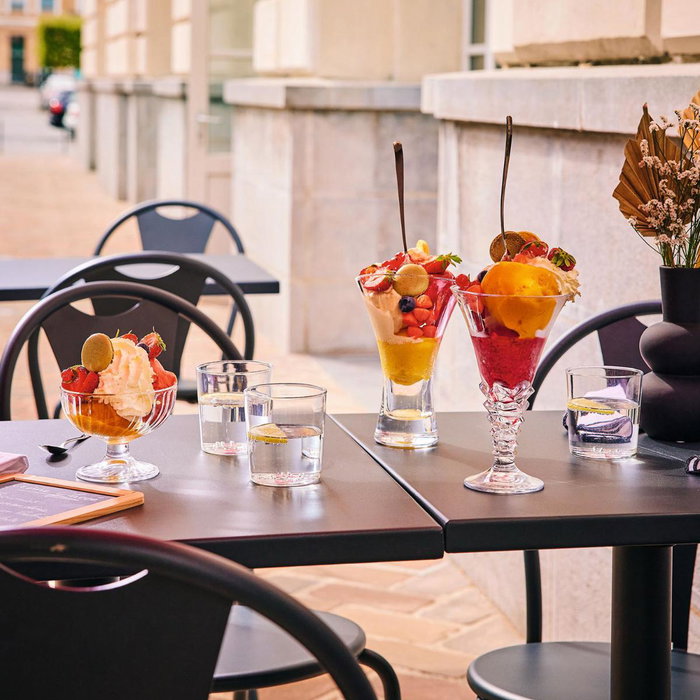 Caja 6 Copas Helado Vidrio Palmier Arcoroc 37 cL