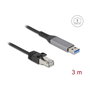 DeLOCK 60757 Cable USB LAN USB Tipo-A a RJ45 Gigabit Ethernet Cat6 3 m