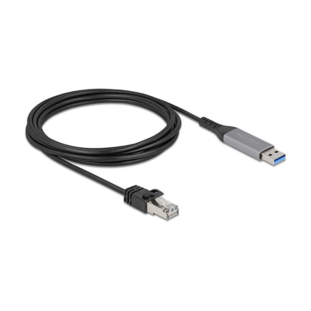 DeLOCK 60757 Cable USB LAN USB Tipo-A a RJ45 Gigabit Ethernet Cat6 3 m DeLOCK 60757 Cable USB LAN USB Tipo-A a RJ45 Gigabit Ethernet Cat6 3 m