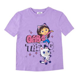 Cerdá Camiseta Corta Single Jersey Gabby's Dollhouse 3 Años - Púrpura