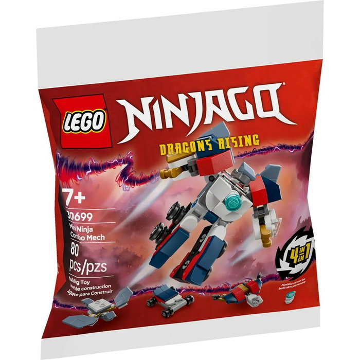 LEGO 30699 NINJAGO Mini Meca Ninja Combinado Multicolor