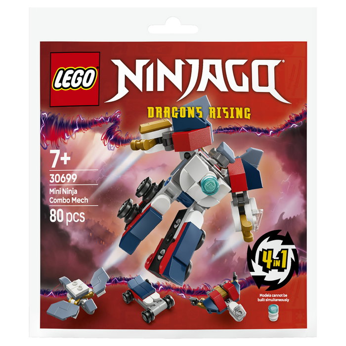 LEGO 30699 Ninjago Mini-Kombi-Mech der Ninja Multicolor LEGO 30699 Ninjago Mini-Kombi-Mech der Ninja Multicolor