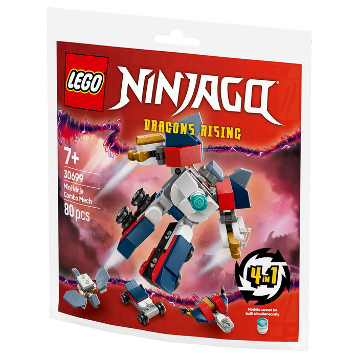 LEGO 30699 Ninjago Mini-Kombi-Mech Ninja, Juego Construcción, 80 Piezas, 7+ Años