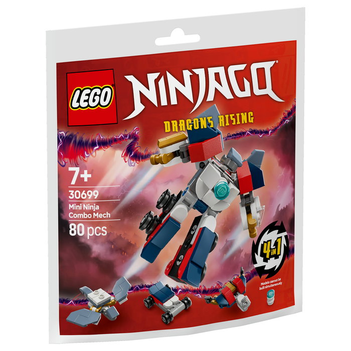 LEGO 30699 Ninjago Mini-Kombi-Mech Ninja, Juego Construcción, 80 Piezas, 7+ Años