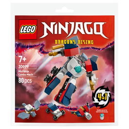 LEGO 30699 Ninjago Mini-Kombi-Mech Ninja, Juego Construcción, 80 Piezas, 7+ Años