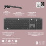 Logitech MK950 - Combo Teclado y Ratón Inalámbrico Silencioso con Easy-Switch, Bluetooth y Receptor Logi Bolt