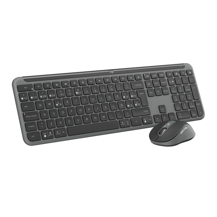 Logitech MK950 Signature Slim Combo Teclado y Ratón Inalámbrico Grafito Logitech MK950 Signature Slim Combo Teclado y Ratón Inalámbrico Grafito