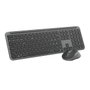 Logitech MK950 Signature Slim Combo Teclado y Ratón Inalámbrico Grafito