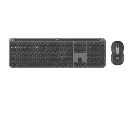 Logitech MK950 Signature Slim Combo Teclado y Ratón Inalámbrico Grafito