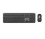 Logitech MK950 Signature Slim Combo Teclado y Ratón Inalámbrico Grafito