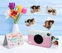 Kodak Printomatic - Cámara Digital Instantánea, Tamaño Foto 2x3 Pulgadas (5MP), Rosa y Blanco, con Autoenfoque y Flash