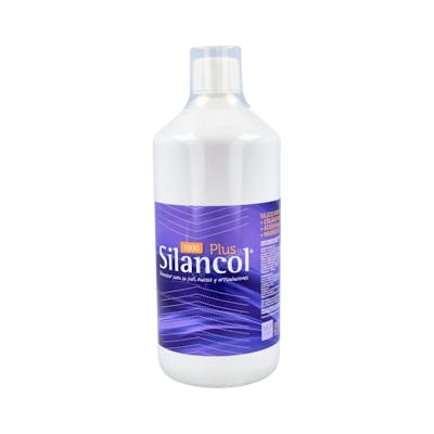 MCA PRODUCTOS NATURALES Silancol Plus 1Litro Suplemento Bebible con Silicio Orgánico, Colágeno Marino, Ácido Hialurónico y Magnesio
