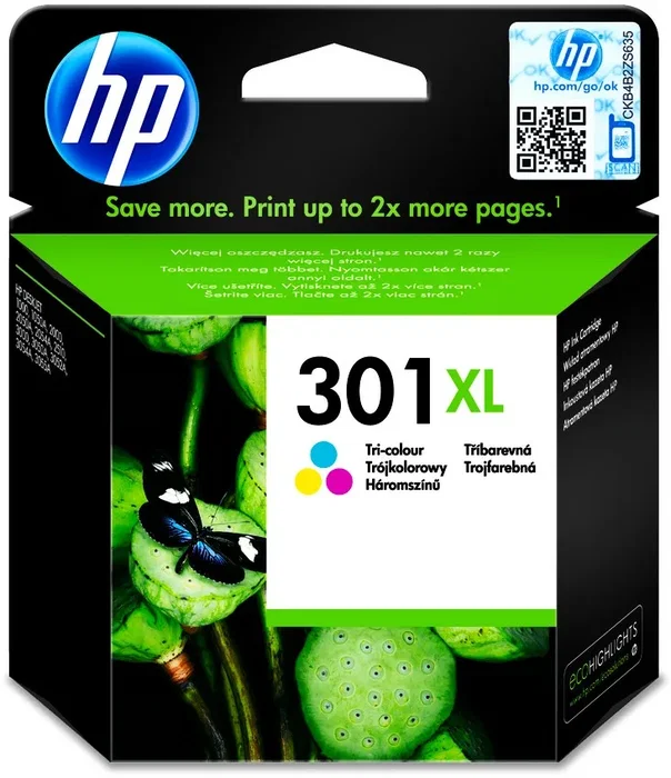 HP 301XL HIGH YIELD TRI-COLOR HP 301XL HIGH YIELD TRI-COLOR
