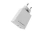 Q-connect Cargador de pared USB-A y USB-C 20W Blanco