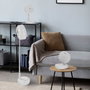 Aktive Ventilador inalámbrico de pie plegable con 4 velocidades y USB