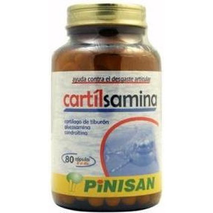 PINISAN CARTILSAMINA con Cartílago de Tiburón, 80 cápsulas