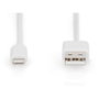 Digitus Cable Lightning a USB A MFI 1m Blanco