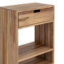 Mesita Natural Madera de Teca Salón 45 X 30 X 60 cm