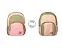 Oxford Mochila Reversible Safari Rose Colorblock 130x300x385 mm