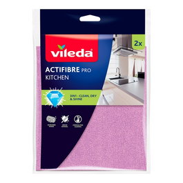 Vileda Actifibre pro Bayeta para cocina, 27 x 30,5 cm, 2 uds