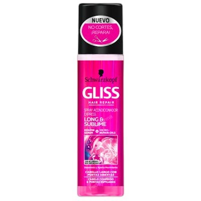 Schwarzkopf Mass Market GLISS LONG & SUBLIME Acondicionador Express 200 ml (Reacondicionado)