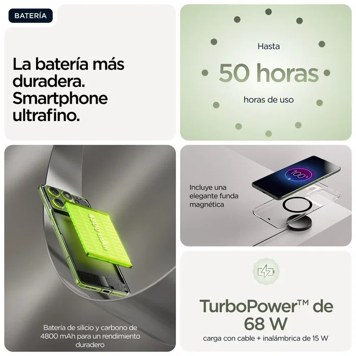 Motorola edge 70 5G 12GB RAM 512GB Verde