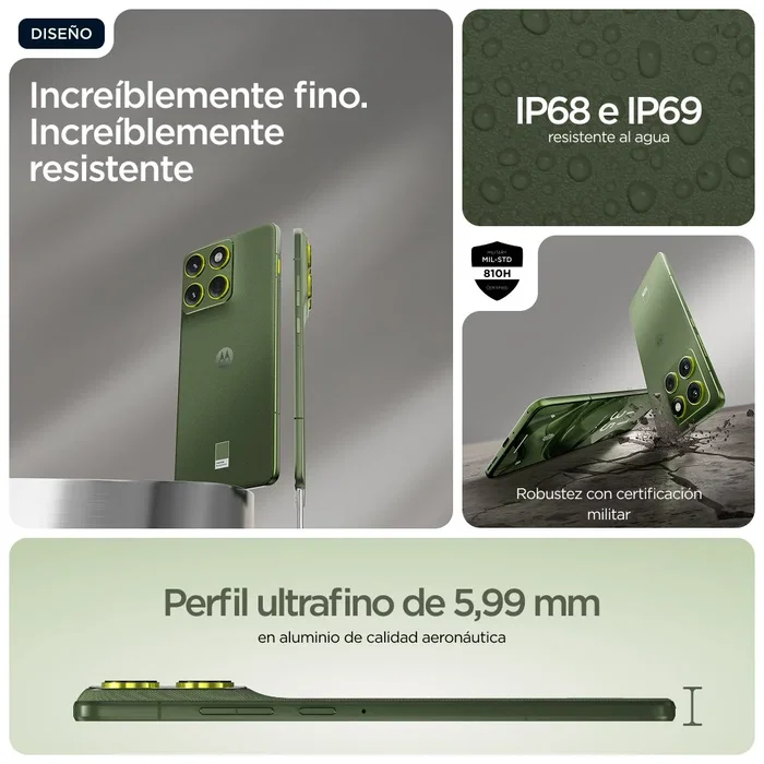 Motorola edge 70 5G 12GB RAM 512GB Verde