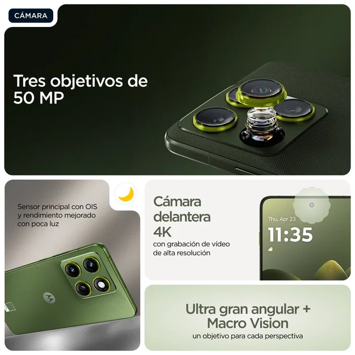 Motorola edge 70 5G 12GB RAM 512GB Verde