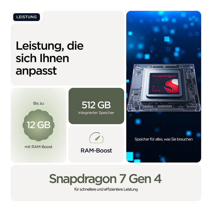 Motorola Edge 70 Smartphone 6.7" AMOLED 120Hz, Snapdragon 7 Gen 4, 12GB RAM + 512GB, Cámara 50MP, 4800mAh, 5G, Android 16, Color Verde PANTONE Bronze Green