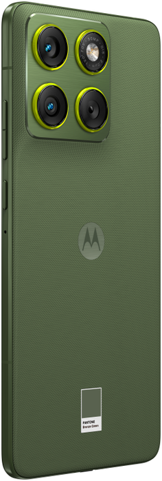 Motorola edge 70 Smartphone 6.7" AMOLED Super HD 4500 nits 5G Snapdragon 7 Gen 4 12 GB RAM 512 GB Android 16.0 Triple Cámara 50 MP Batería 4800 mAh IP68/69 Verde