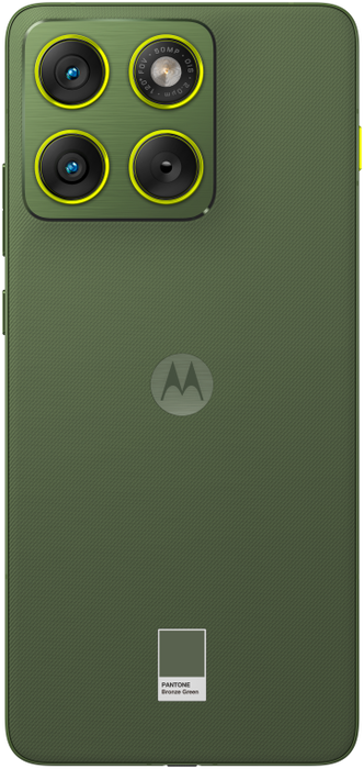 Motorola edge 70 Smartphone 6.7" AMOLED Super HD 4500 nits 5G Snapdragon 7 Gen 4 12 GB RAM 512 GB Android 16.0 Triple Cámara 50 MP Batería 4800 mAh IP68/69 Verde
