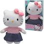 Gptoys Peluche HELLO KITTY HKT131 Modelo Vestido Vaquero 30 cm para Niños a partir de 3 años