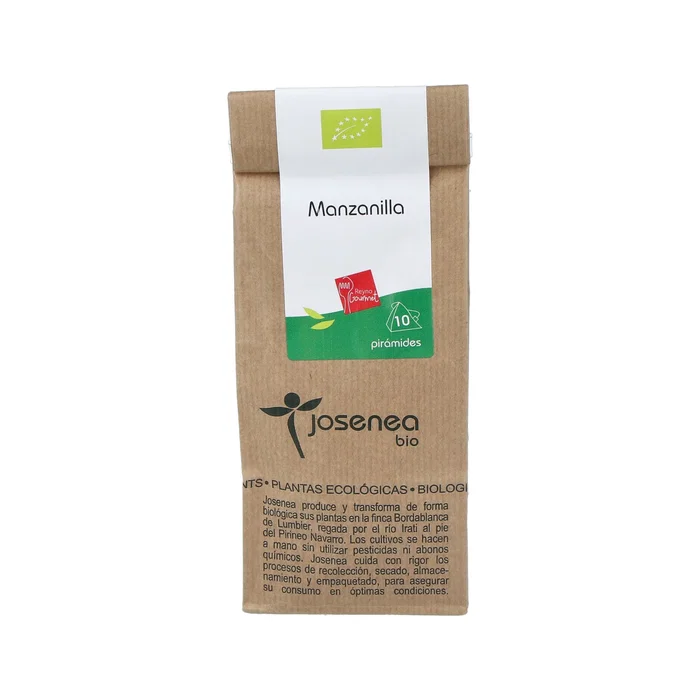 Josenea Manzanilla Bolsitas para Infusión - Pack de 10 Sobres Josenea Manzanilla Bolsitas para Infusión - Pack de 10 Sobres