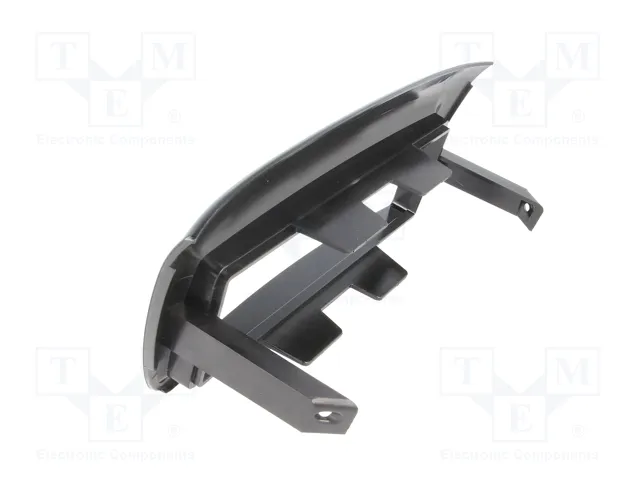 PER.PIC. Bastidor de montaje de radio 1 DIN para Fiat y Opel en negro brillante PER.PIC. Bastidor de montaje de radio 1 DIN para Fiat y Opel en negro brillante