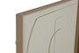 DKD Home Decor Cuadro Abstracto Crema Natural Papel Mache PS 4 x 100 x 75 cm (2 Unidades)