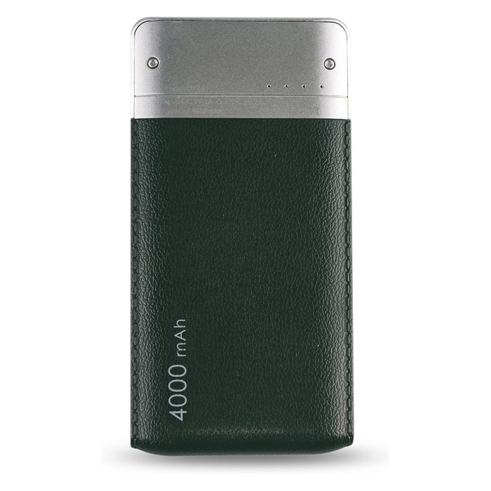 Realpower PB-4000 Fashion 4000 mAh Negro, Plata Realpower PB-4000 Fashion 4000 mAh Negro, Plata