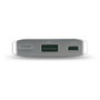 Realpower PB-4000 Fashion 4000 mAh Negro, Plata