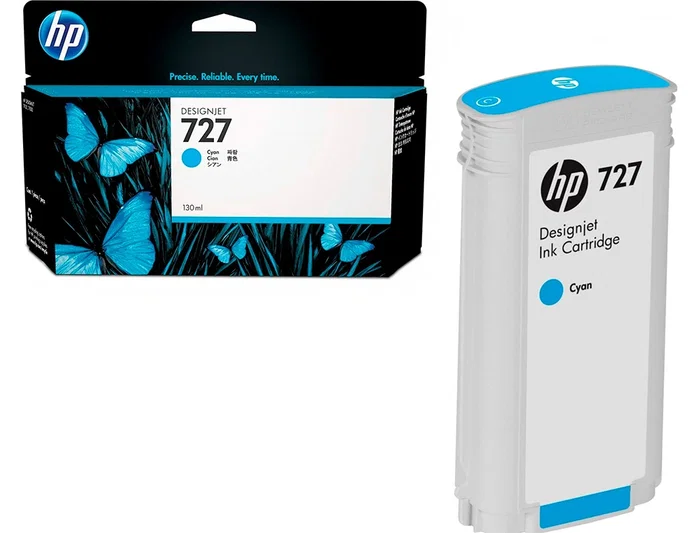 HP Cartucho de tinta DesignJet 727 Cian 130 ml